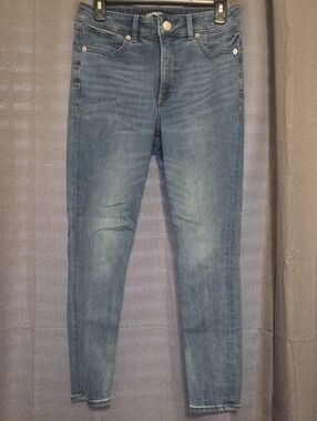 Express Skinny Jeans in Blue Denim